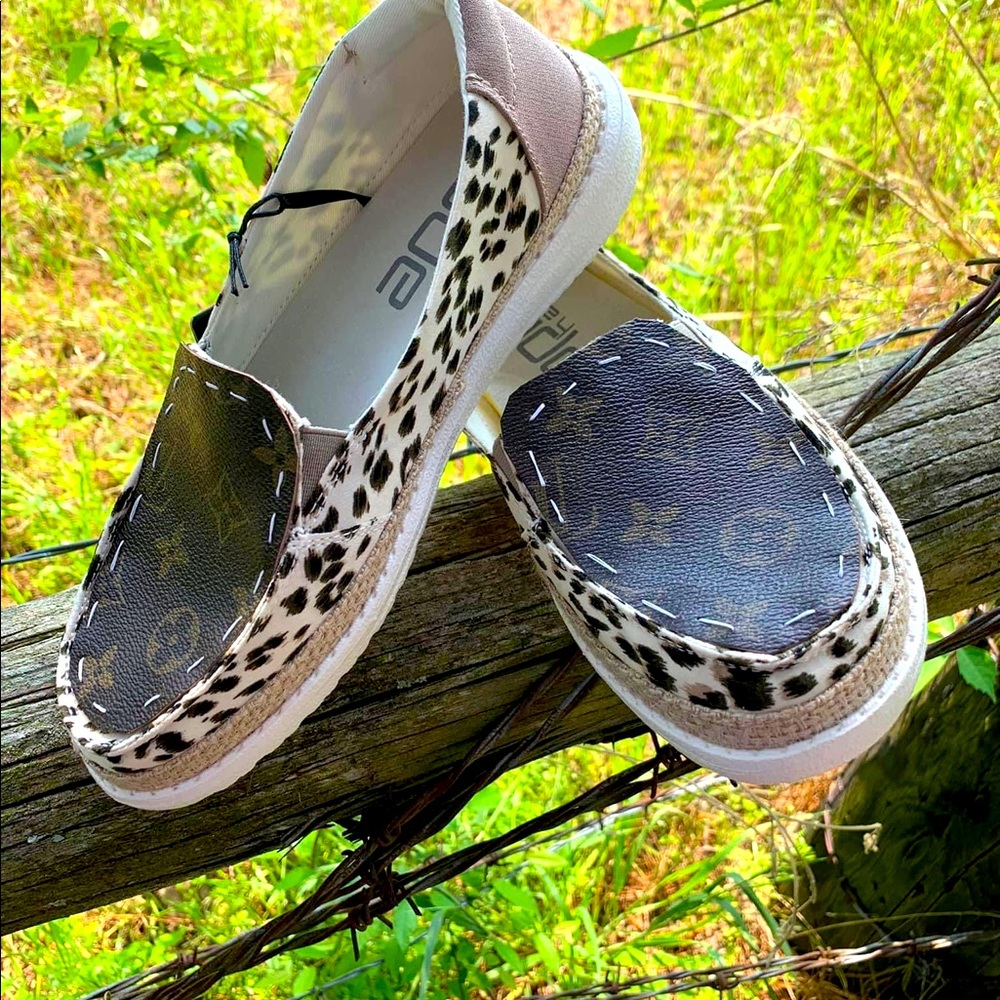 Custom hand sewed hey dudes